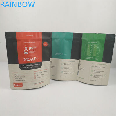 Matt VMPET Koku Korumalı Fermuarlı Kese CMYK Pantone 240 Mikron