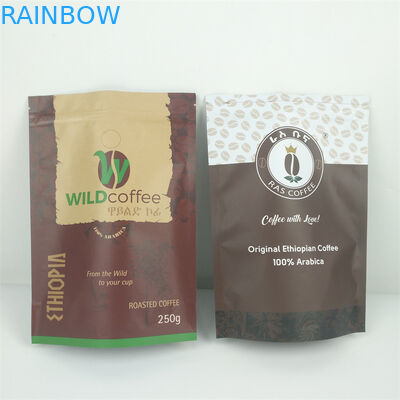 Matt VMPET Koku Korumalı Fermuarlı Kese CMYK Pantone 240 Mikron