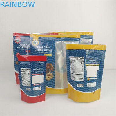 Matt VMPET Koku Korumalı Fermuarlı Kese CMYK Pantone 240 Mikron