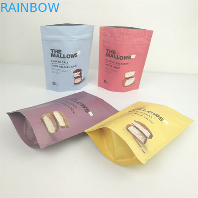 Matt VMPET Koku Korumalı Fermuarlı Kese CMYK Pantone 240 Mikron