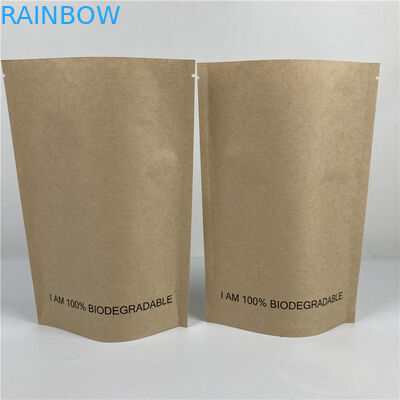 CMYK Geri Dönüştürülebilir Bitkisel Tütsü Ambalajı MOPP Mylar Doypack Biyobozunur