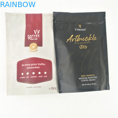 CMYK MOPP Açılıp Kapanabilir Fermuarlı Kese Neme Dayanıklı Kraft Kağıt OPP AL