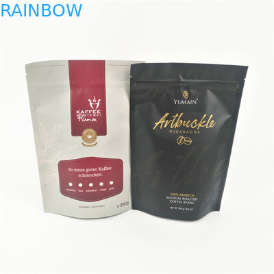 CMYK MOPP Açılıp Kapanabilir Fermuarlı Kese Neme Dayanıklı Kraft Kağıt OPP AL