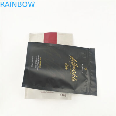 PET AL Plastik Torbalar Sakızlı Kurabiyeler İçin Ambalaj Fermuarı VMPET