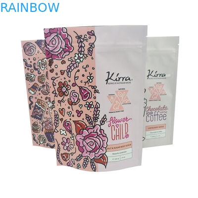 10C CMYK Kozmetik Ambalaj Torbası MOPP VMPET Mocha Çikolatalı Vücut Ovucu