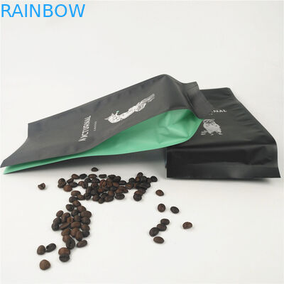 CMYK OPP Alüminyum Folyo Torbalar Aperatif Kuruyemiş Kahve MOPP PE Pa 1.5c