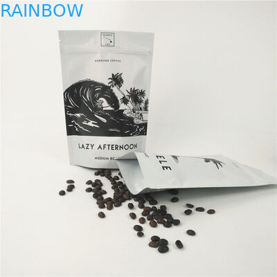 VMPET Medibles Şeffaf Plastik Torbalar CMYK Fermuar 0.7c Logolu