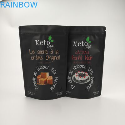 Mylar Gravür Plastik Ayakta Torba Kilitli 1.5C PA CMYK MOPP