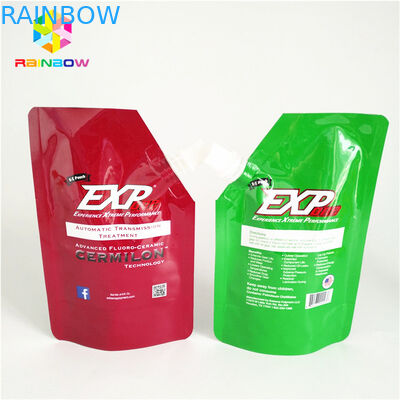 110mic Düz Tabanlı Plastik Torbalar 1.5C Gravnre Baskı Laminasyonlu Plastik Torba