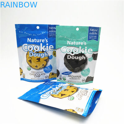 1.2C CMYK Aperatif Gıda Ambalaj Torbaları Gravür Fermuarlı Açılıp Kapanabilir