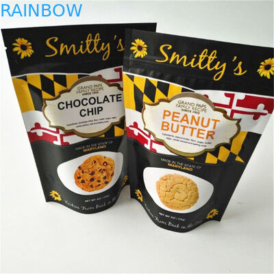 Snake Doypack Gıda Ayaklı Torbalar 12C CMYK MOPP Plastik Fermuarlı Çanta