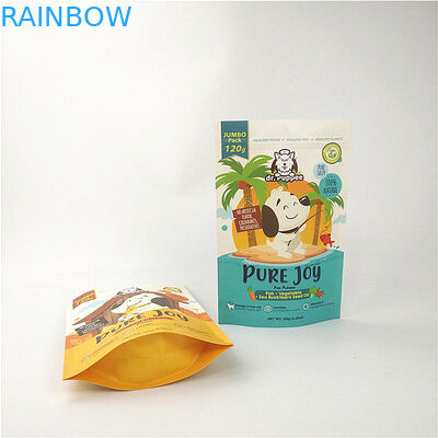 Kraft Kağıt Ayakta Fermuarlı Çanta Çevre Dostu Geri Dönüştürülebilir Biyobozunur