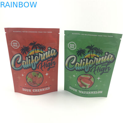 Düzensiz Şekil Çocukların Açamayacağı Fermuarlı Çantalar MOPP VMPET PE 50mic - 200mic