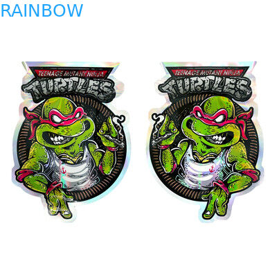 Düzensiz Şekil 3.5g Yenilebilir Mylar Plastik Torbalar Ambalaj İçin Koku Korumalı Mylar Çanta