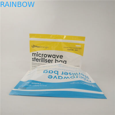 Parlak Stand Up Poşet Aylık Bardak Sterilizasyon Bebek Maması Paketleme Torbası