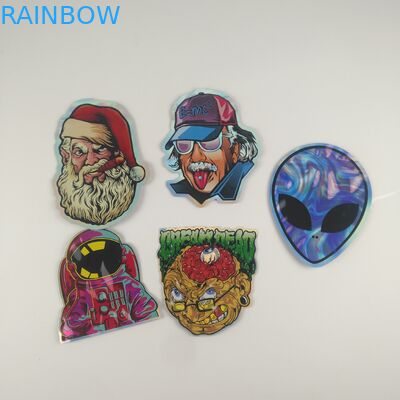 Gummies Jöle Esrar Plastik Torbalar Ambalaj Kalıp Kesim Özel Fermuarlı Çantalar 3.5g