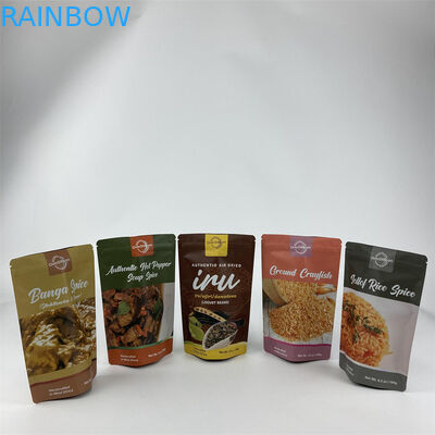 Stand Up Doypack Tütün Ambalaj Kılıfı Logolu Sıcak Mühürlü Fermuar Paketi