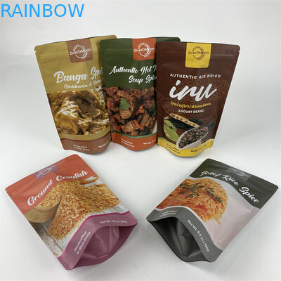 Stand Up Doypack Tütün Ambalaj Kılıfı Logolu Sıcak Mühürlü Fermuar Paketi