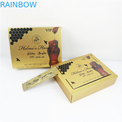 Özel Baskılı Boş 20g Plastik Ambalaj Torbası Bal Gıda Sınıfı Yenilebilir Kese