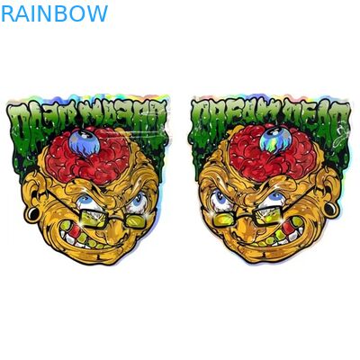 Özel Baskılı Zip Kilit Mylar Çantalar Isı Yalıtımlı Gummies Snack Fermuarlı Çantalar Alüminyum Folyo