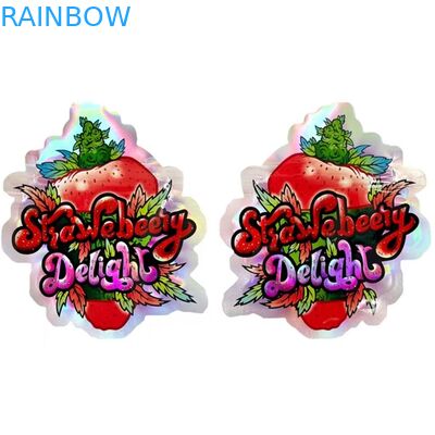 Özel Baskılı Zip Kilit Mylar Çantalar Isı Yalıtımlı Gummies Snack Fermuarlı Çantalar Alüminyum Folyo