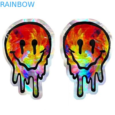 Daire Düzensiz Açılıp Kapanabilir Kalıp Kesim Şeker Kılıfı Özel Şekil Mylar Çanta 3.5G 7G