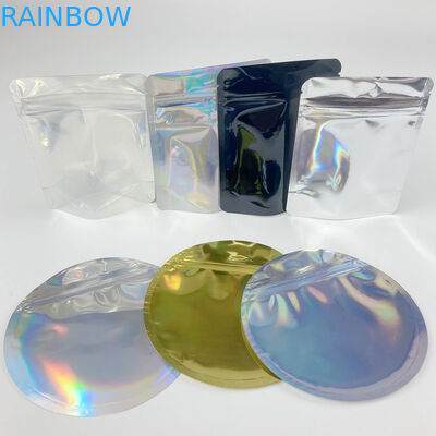 4 X 6 Mylar Özel Şekil Çocuklara Dayanıklı Fermuarlı Stand Up Kılıfı