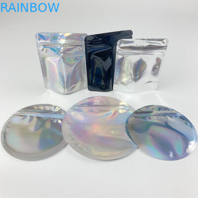 4 X 6 Mylar Özel Şekil Çocuklara Dayanıklı Fermuarlı Stand Up Kılıfı