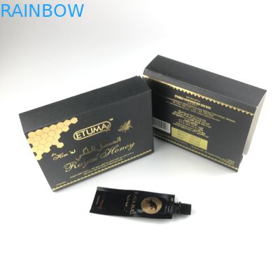 Altın Folyo Ekran Kutusu ile 10g Ham Bal Sıvı Ambalaj Torbası Poşet