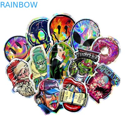 Özel Düzensiz Şekil Mylar Plastik Fermuarlı Çanta Koku Korumalı 3.5g 7g