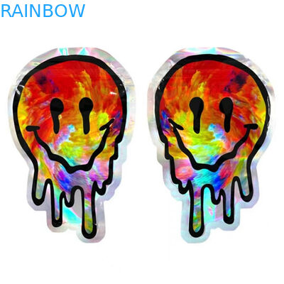 3.5g 7g Açılıp Kapanabilir Fermuar Mylar Gıda Ambalajı Şeker Kurabiyesi İçin Düzensiz Şekil