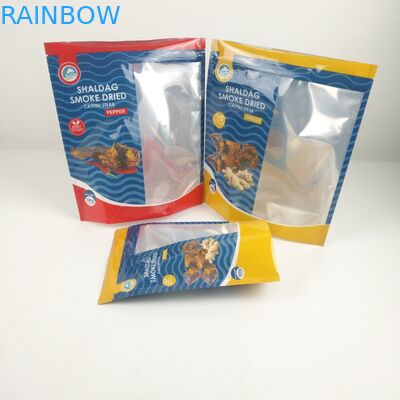 Vücut Ovma Banyo Tuzu Paketleme Torbasını Islatıyor Logo Zip Kilidi ve Pencereli Stand Up Doypack