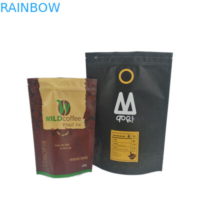 Mylar Kağıt Stand Up Kılıfı Fermuar Gravür Baskı Logolu Plastik Paket Çanta