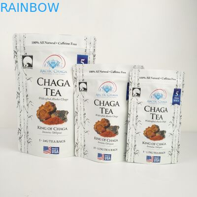 Mylar Kağıt Stand Up Kılıfı Fermuar Gravür Baskı Logolu Plastik Paket Çanta