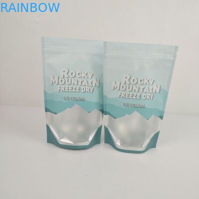 Mylar Kağıt Stand Up Kılıfı Fermuar Gravür Baskı Logolu Plastik Paket Çanta