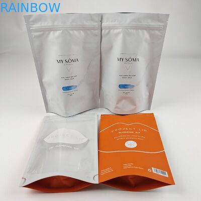 Plastik Deniz Tuzu Kaya Tuzu Banyosu Paketleme Torbası Su Geçirmez Stand Up Kılıfı