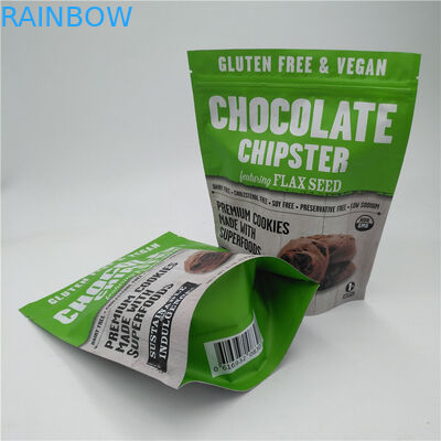 3.5g Koku Korumalı Kilitli Stand Up Torbalar Şeker Şekerli Kurabiye Plastik Ambalaj Kılıfı