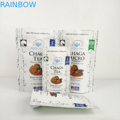 Kahve CBD Stand Up Mylar Çantalar 3.5g Plastik PE 50 - 200 mikron Kalınlık