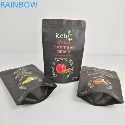 Kahve CBD Stand Up Mylar Çantalar 3.5g Plastik PE 50 - 200 mikron Kalınlık
