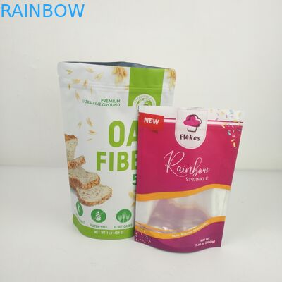 Kahve CBD Stand Up Mylar Çantalar 3.5g Plastik PE 50 - 200 mikron Kalınlık