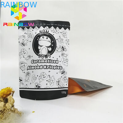 Tütün Baharat Kahve Çekirdeği Paketleme için Geri Dönüşümlü Stand Up Mylar Çanta 3.5g