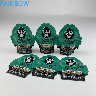 Düzensiz Şekil Lamine Koku Korumalı Mylar 3.5g 7g 14g 28g Yumuşak Dokunuşlu Kilitli Mylar Çanta