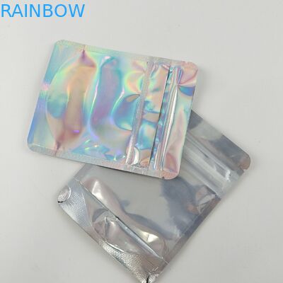 Açılıp Kapanabilir Çocukların Açamayacağı Kilitli Ambalaj Torbaları Temizle Ön Folyo Geri Yemek İçin Yenilebilir