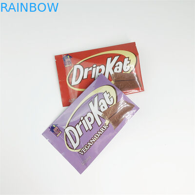 Çikolatalı Tahıl İçin Yenilebilir Özel Baskı Logosu Mylar Koku Korumalı Çanta