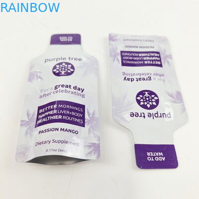 Gıda Sınıfı Benzersiz Şekil Folyo Ambalaj Torbaları Dijital Baskı Kalıp Kesim Stand Up Fermuar Kılıfı