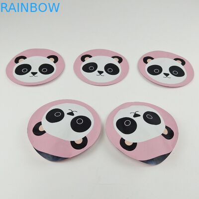 Dijital Baskı Folyo Ambalaj Torbası Düzensiz Plastik Kalıp Kesim Yenilebilir Gıda Fermuar Kılıfı