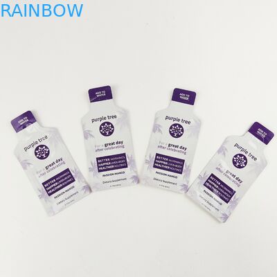 Özel Şekilli Özel Baskılı Mylar Çantalar Fermuarlı Kalıp Kesim Düzensiz Kese