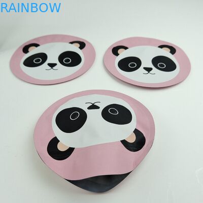 Die Cut Yeniden Kullanılabilir Stand Up Kilitli Çantalar Koku Korumalı 3.5g Mylar Çantalar