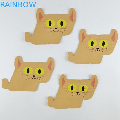 Plastik Şekilli Kilitli Mylar Çantalar Çocukların Açamayacağı Dijital Baskı Düzensiz Folyo Ambalaj Torbaları