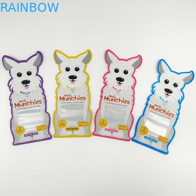 Şeker Kurabiyeleri Mylar Kilitli Dik Duran Çantalar Özel Şekil Dik Duran Kilitli Torbalar